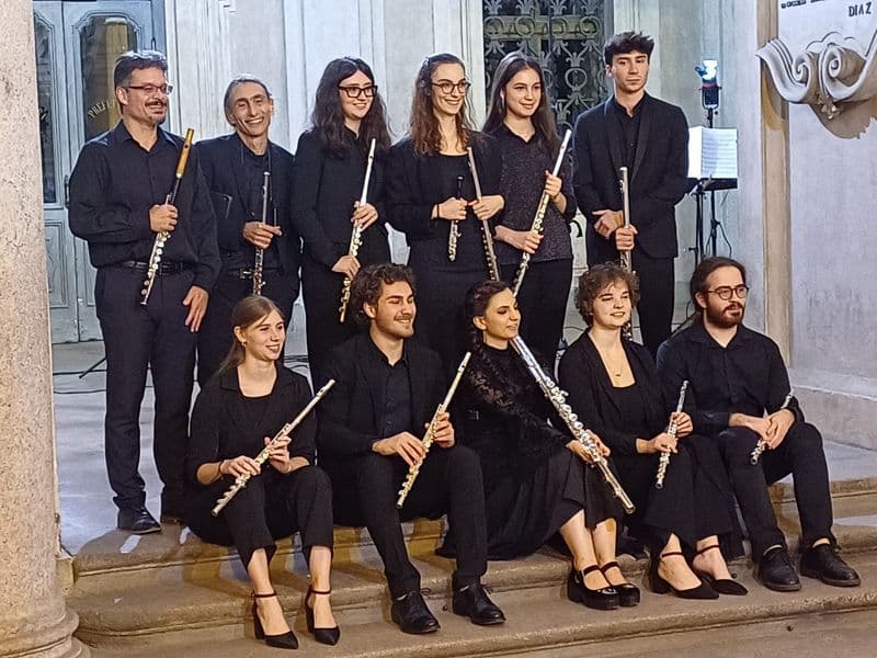 PONT CANAVESE - La talentuosa Giulia Nigra protagonista al Festival internazionale di flauto - FOTO