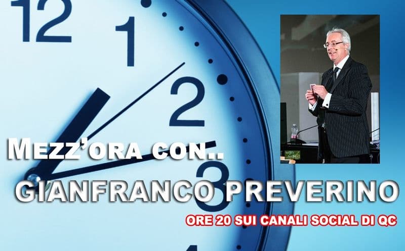 QC LIVE - Con Gianfranco Preverino, grande prestigiatore specializzato in magia con le carte, alle 20 in diretta - VIDEO
