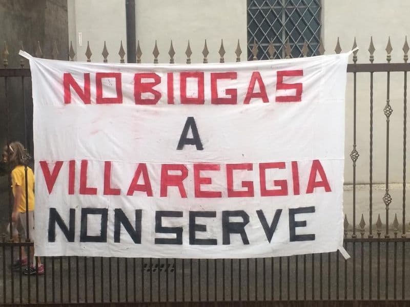 VILLAREGGIA - Riprendono le attività contro la realizzazione dell'impianto di biometano