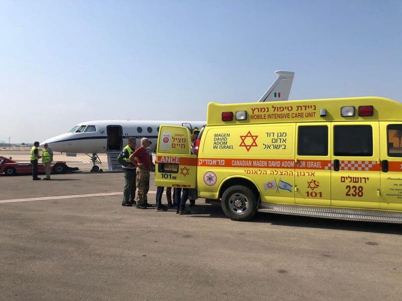 CASELLE - Trasporto aereo straordinario da Israele per portare in Italia il casellese colto da emorragia cerebrale a Gerusalemme