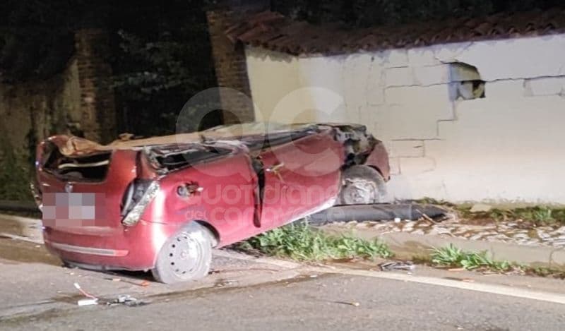 TERRIBILE SCHIANTO A DRUENTO, MORTO UN RAGAZZO DI RIVAROLO CANAVESE - FOTO