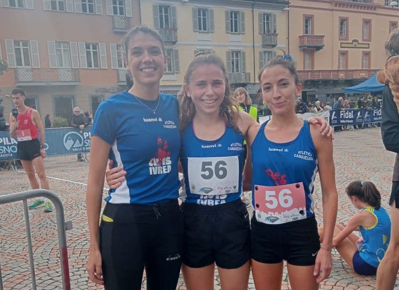 ATLETICA CANAVESANA - Cena è d'argento alla 5000 Viali, la squadra femminile Avis trionfa al Sette Torri