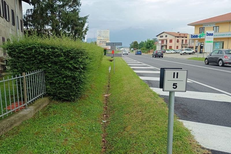 BOLLENGO - Un progetto da 130 mila euro per i marciapiedi - FOTO