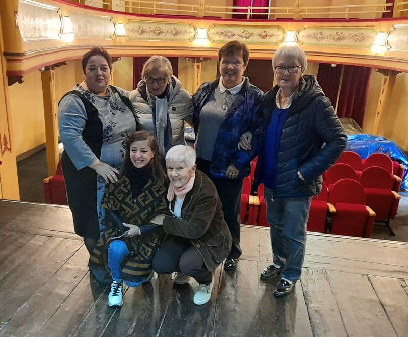 CUORGNE' - Riapre (finalmente) il teatro Pinelli: va in scena «Ali di carta» - FOTO