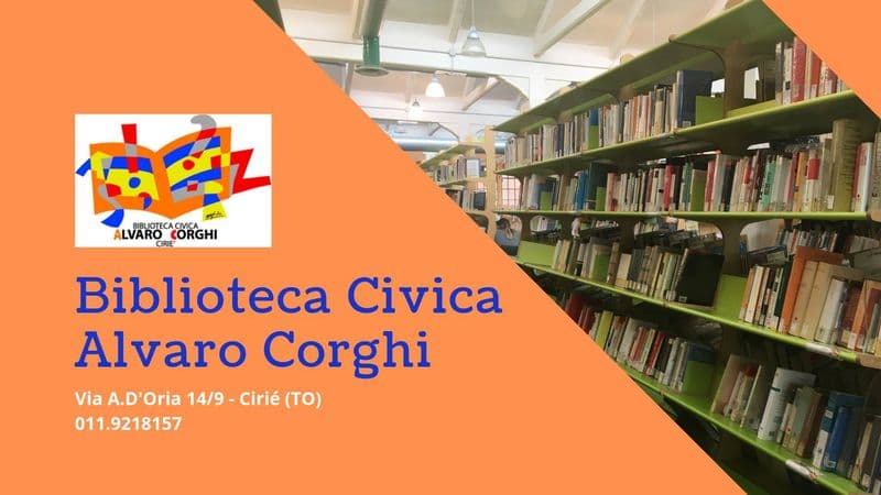 CIRIE' - La biblioteca civica Alvaro Corghi compie 50 anni