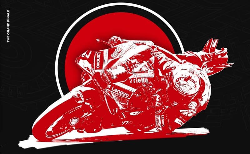 CHIVASSO - Maxischermo in piazza per seguire Pecco Bagnaia nell'ultimo gran premio della stagione