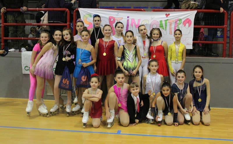 FORNO CANAVESE - Pattinaggio inline, pioggia di medaglie e piazzamenti per le atlete della Sportincontro - FOTO