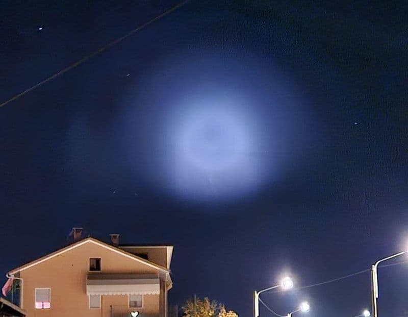 CANAVESE - Bagliore anomalo nei cieli: non un ufo ma un test missilistico in Francia