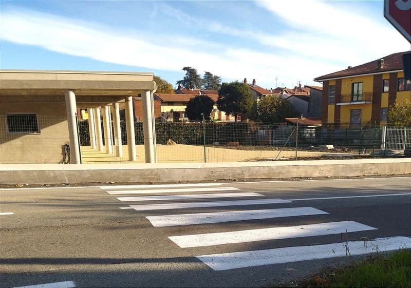 CANDIA CANAVESE - Pedoni più sicuri sulla provinciale 84