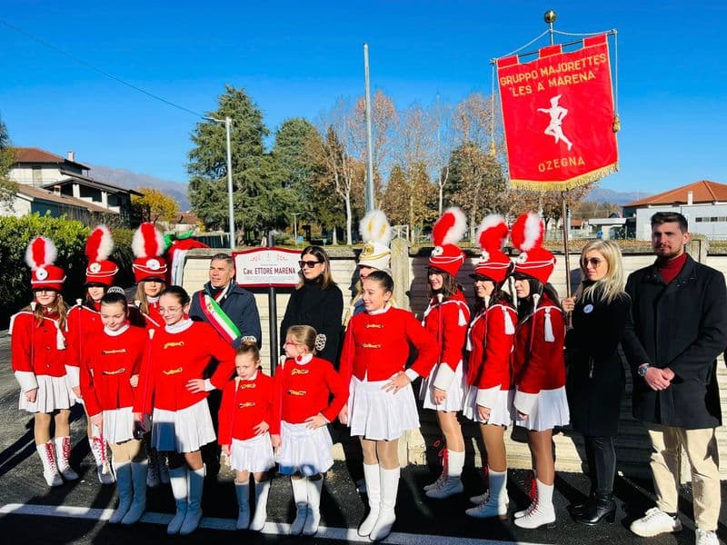 OZEGNA - Una strada intitolata all'ex sindaco Ettore Marena - FOTO