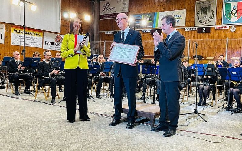 SALASSA - La Filarmonica ha celebrato Santa Cecilia, patrona della musica - FOTO