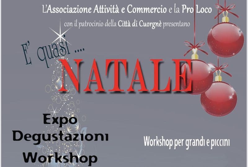 QC LIVE - Tutto pronto per «Expo… è quasi Natale!»: alle 18.30 in diretta per scoprire le novità dell'evento di Cuorgnè - VIDEO