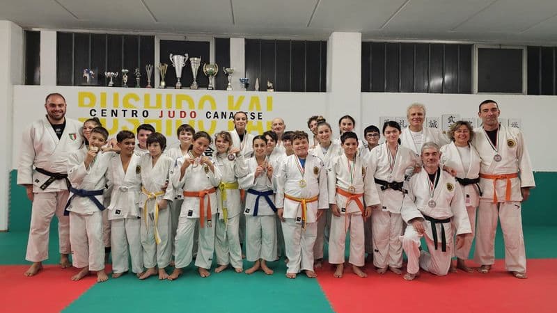 CANAVESE - Solo grandi soddisfazioni per la Bushido Kai Judo Academy - FOTO