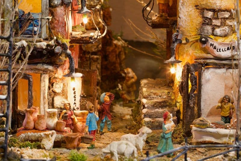 Le altre figure del presepe