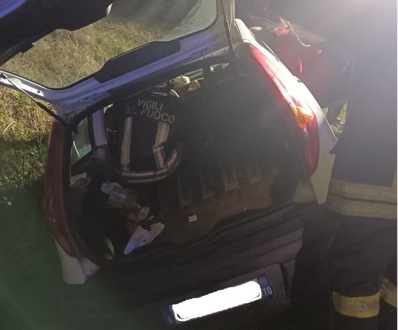 SAN BENIGNO CANAVESE - Esce di casa con l'auto e non fa più rientro: è rimasto coinvolto in un incidente