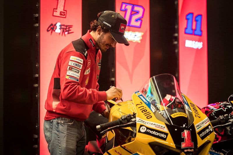 SPORT - La festa per l'anno d’oro Ducati, con Pecco & C.