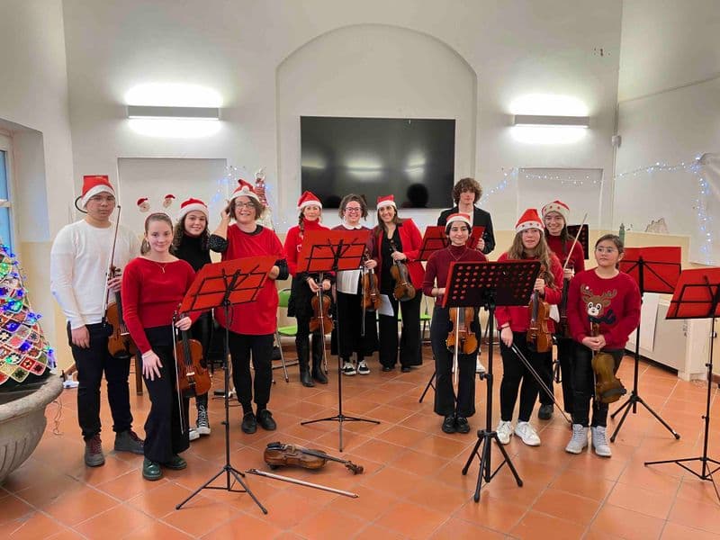 RIVAROLO CANAVESE - Liceo musicale itinerante per le feste di Natale - FOTO