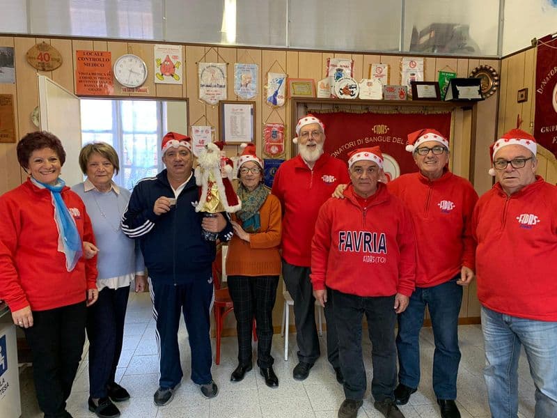 FAVRIA - Fidas, 34 nuovi donatori e 653 sacche di sangue raccolte nell'ultimo anno