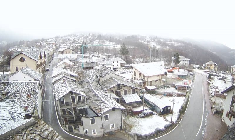 CANAVESE - Nevica sulle nostre montagne, pioggia in pianura - FOTO