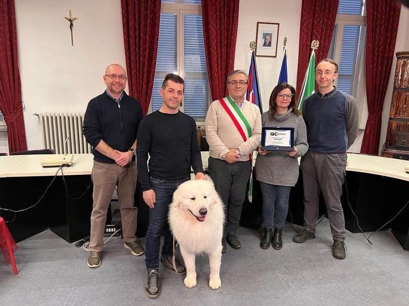CASTELLAMONTE - Cafaggio, dal World Dog Show al titolo di personaggio Canavesano dell'anno - FOTO e VIDEO