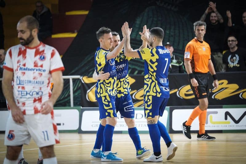 LEINI' - Calcio a 5 serie A: pareggio spettacolare tra L84 e Pesaro