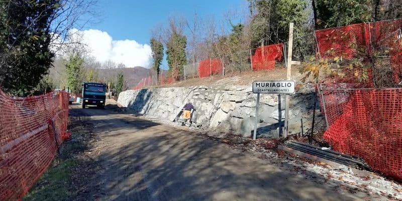 CASTELLAMONTE - Completati i lavori per l'allargamento della provinciale tra Campo e Muriaglio