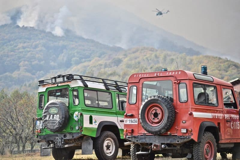 CANAVESE - Rinnovata la collaborazione tra Regione Piemonte e vigili del fuoco contro gli incendi boschivi