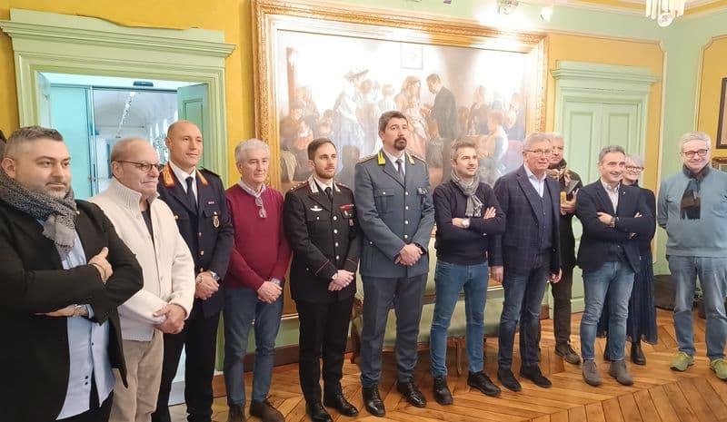 CHIVASSO - Il sindaco Castello ha incontrato i comandanti delle forze dell'ordine