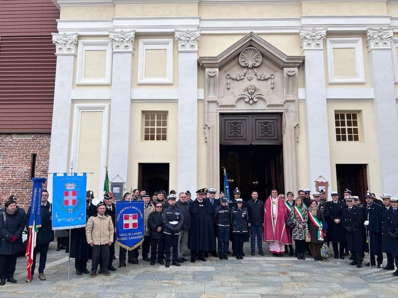 NOLE - Celebrato San Sebastiano, patrono di polizia locale e messi - FOTO