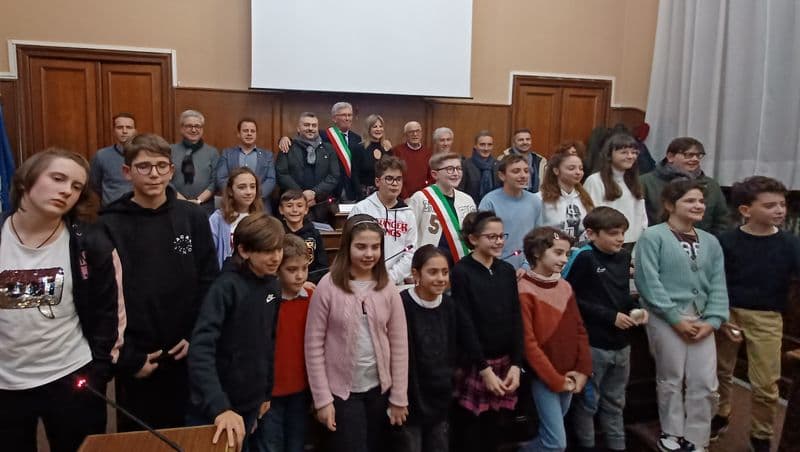 CHIVASSO - Mattia Runza eletto nuovo sindaco dei ragazzi - FOTO