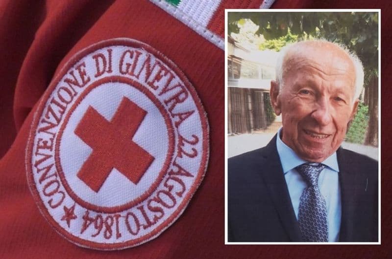 CUORGNE' - In lacrime per Franco Giorgis, storico volontario della Croce Rossa