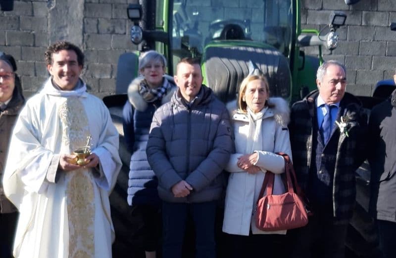 RIVAROLO CANAVESE - Celebrato Sant'Antonio, patrono degli agricoltori - FOTO