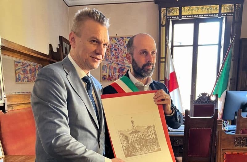 IVREA - Chiantore incontra il nuovo console generale di Romania