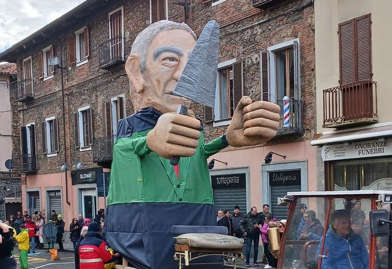 CASTELLAMONTE - L'imprenditore Riccardo Bracco è il Re Pignatun 2024 - FOTO