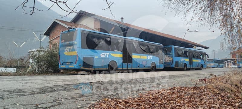 PONT CANAVESE - Il deposito Gtt resta chiuso, autisti spostati a Ivrea e Rivarolo