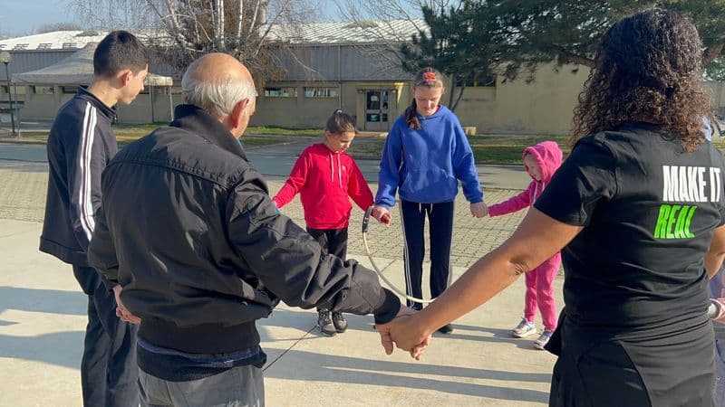 RIVAROLO CANAVESE - Gli angeli di Kharkiv protagonisti di una mattinata di sport e inclusione al Poli - FOTO