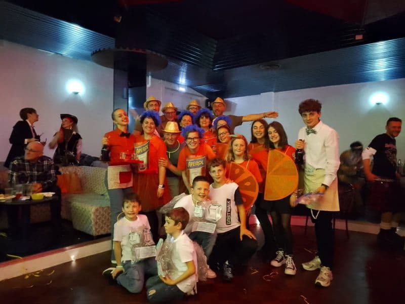 VALPERGA - Il party in maschera ha chiuso il carnevale 2024 - FOTO