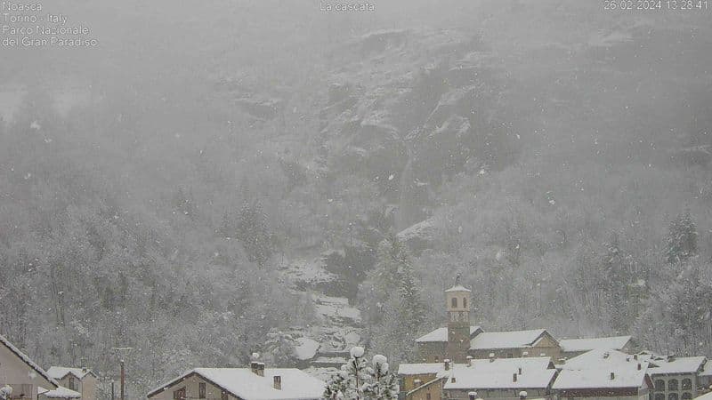 CANAVESE - Neve e pioggia, pericolo valanghe in montagna: confermata l'allerta gialla anche per mercoledi