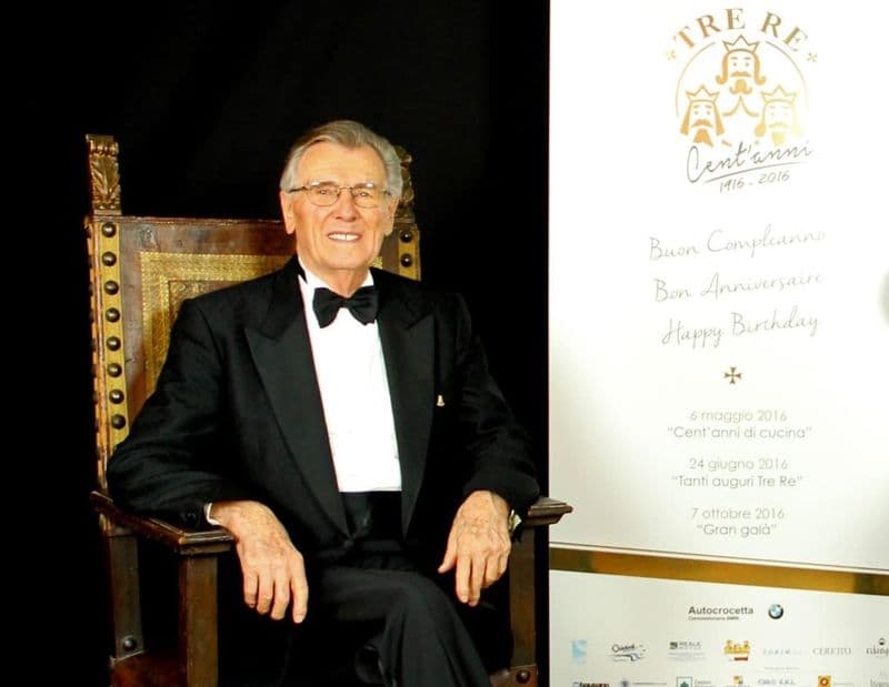 CASTELLAMONTE - E' morto Carlo Demarchi, uomo di cultura, storico ristoratore e proprietario dei Tre Re