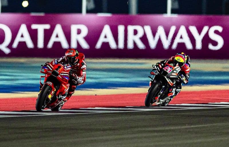 MOTO GP - Il campione del mondo Pecco Bagnaia parte alla grande e trionfa in Qatar