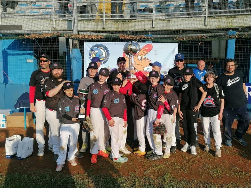 CASTELLAMONTE - Baseball, i Vipers Canavese Academy trionfano al torneo invernale Western League - FOTO