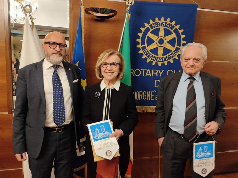 CANAVESE - L'ex ministro Elsa Fornero ospite del Rotary Cuorgnè a Castellamonte
