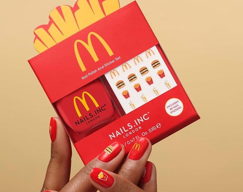 GLAMOUR - Con le unghie firmate McDonald's