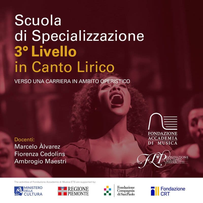 MUSICA – Un corso biennale per aspiranti cantanti lirici