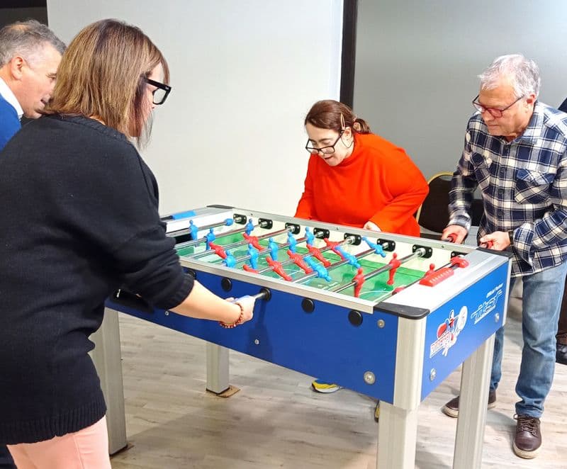 CHIVASSO - Il calciobalilla «Manda in rete l'inclusione» - FOTO