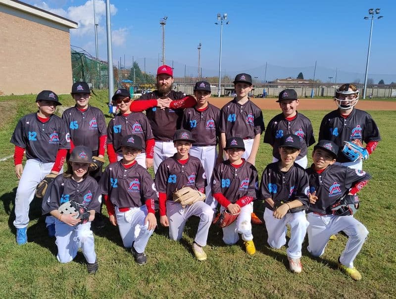 CASTELLAMONTE - Baseball, vittorie per i Lynx e i Rookies. L'under12 brilla contro Avigliana - FOTO