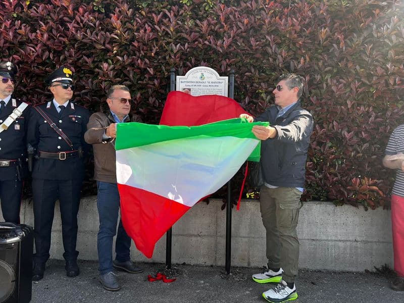 LEINI' - Intitolata al maestro Depaoli una via e la cittadella dello sport - FOTO