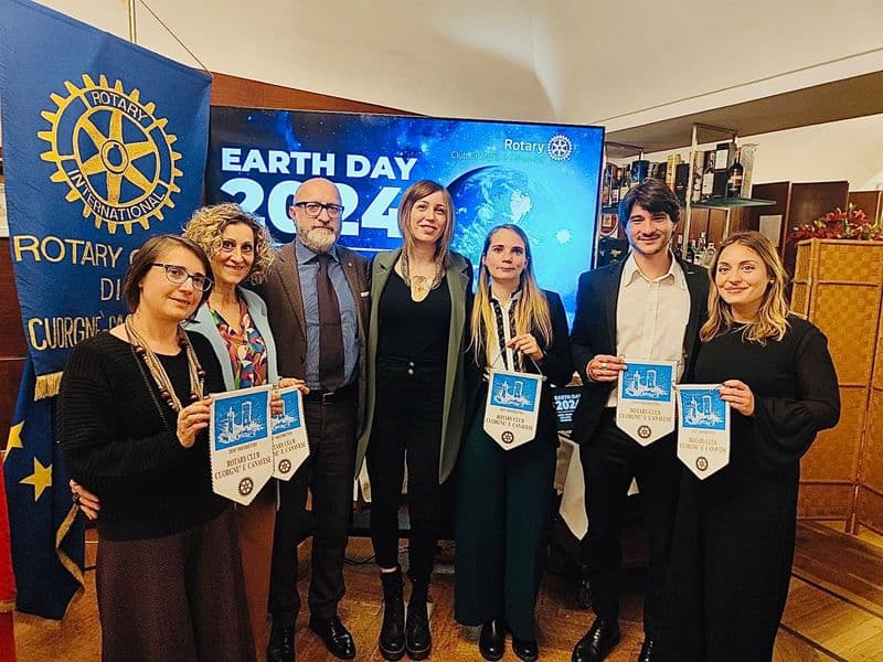 CANAVESE - Il Rotary club partecipa alla «Giornata della Terra» - FOTO