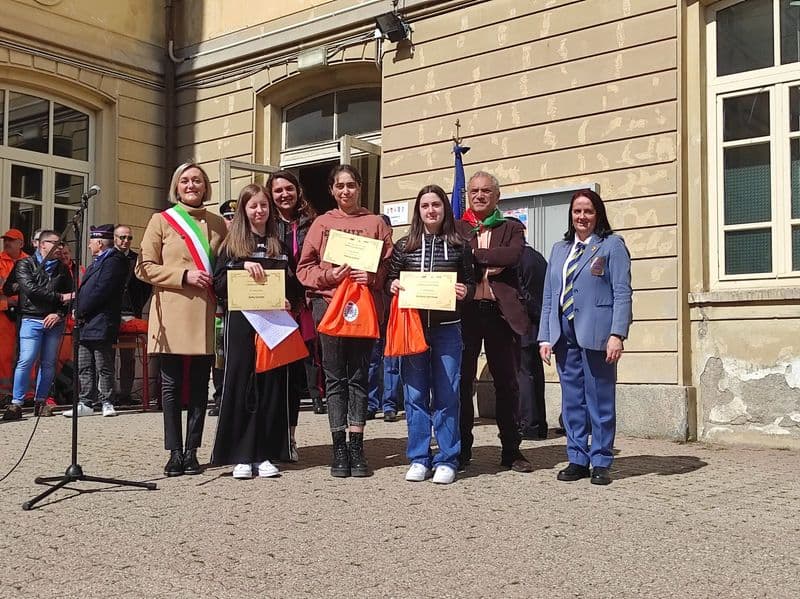 CUORGNE' - Ecco i ragazzi delle scuole premiati per il concorso di scrittura «Dall'Olocausto alla Libertà» - FOTO