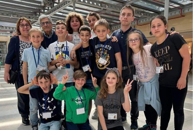 SAN BENIGNO CANAVESE - Gli studenti della primaria alla finale nazionale del Trofeo Scacchi Scuola - FOTO